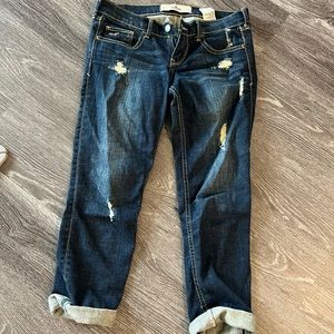 Hollister ripped jeans
